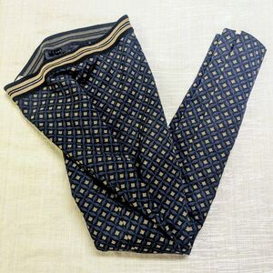 Oui Patterned Cotton Blend Pants – Size US 4 / EU 34 – Flawless Condition